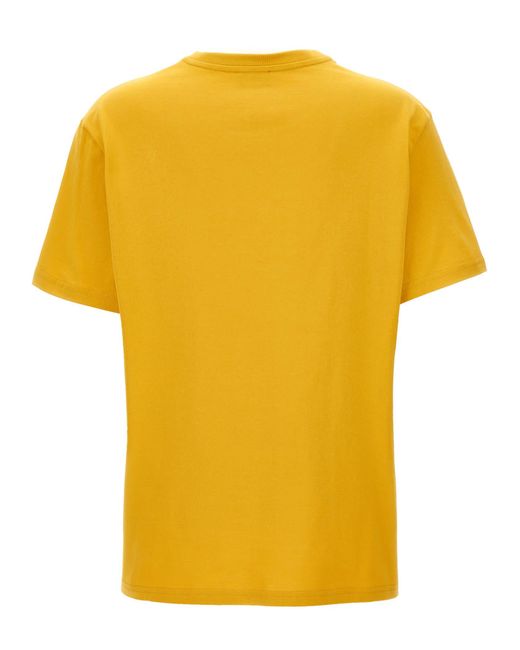 Etro Yellow Logo T-shirt