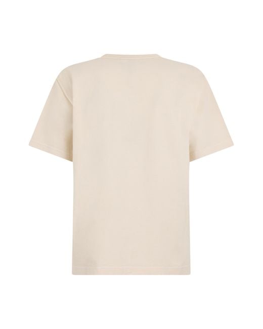 Stone Island White Pocket T-Shirt Cotton T-Shirts for men