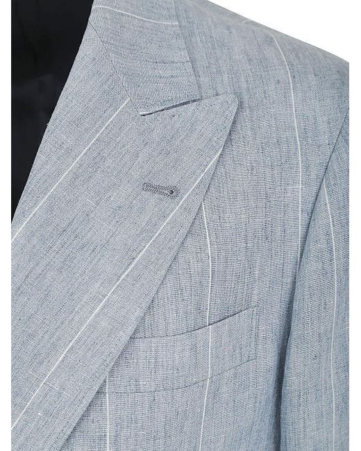 Brunello Cucinelli Gray Suit Type Jacket for men