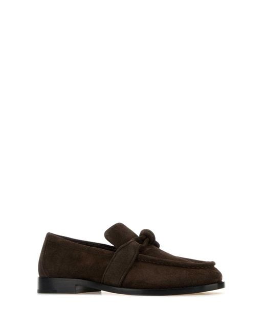Bottega Veneta Black Moccasters