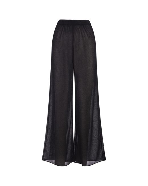Oseree Black Lumiere Trousers