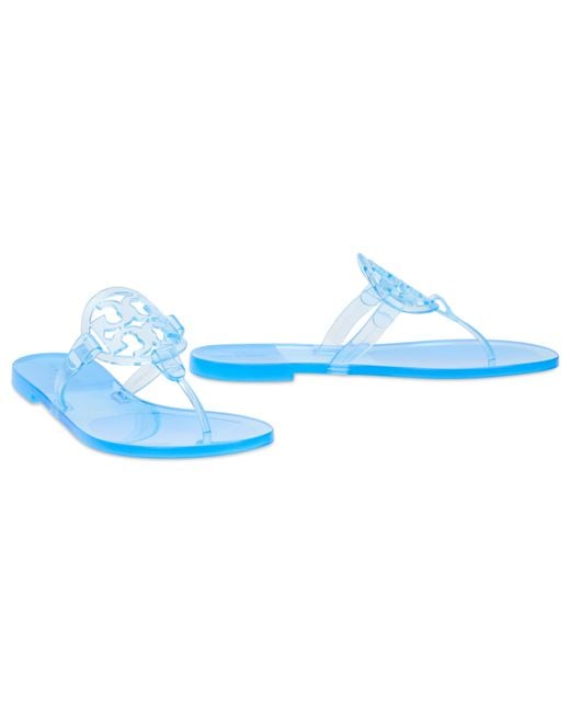 Tory Burch Blue Low Sandal Miller Jelly Tpu