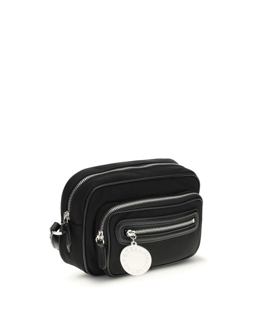 Stella McCartney Black Dartmoor Shoulder Bag Econyl Polyamide