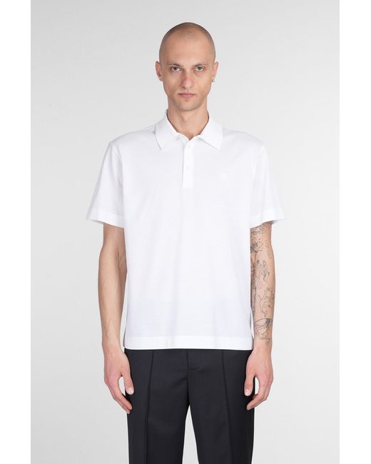 Givenchy White Polo for men
