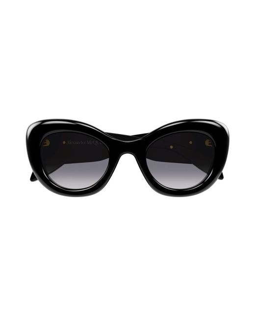 Alexander McQueen Black Am0403S 001 Sunglasses