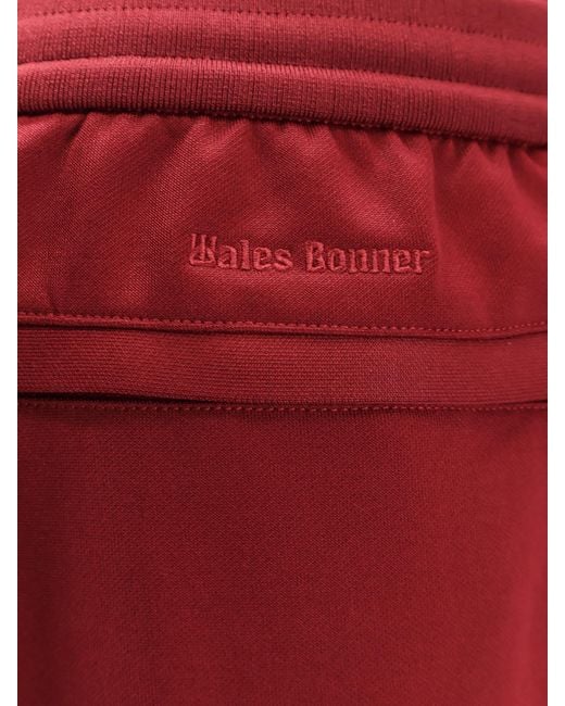 Adidas Red Wb Track Shorts Bermuda Shorts for men