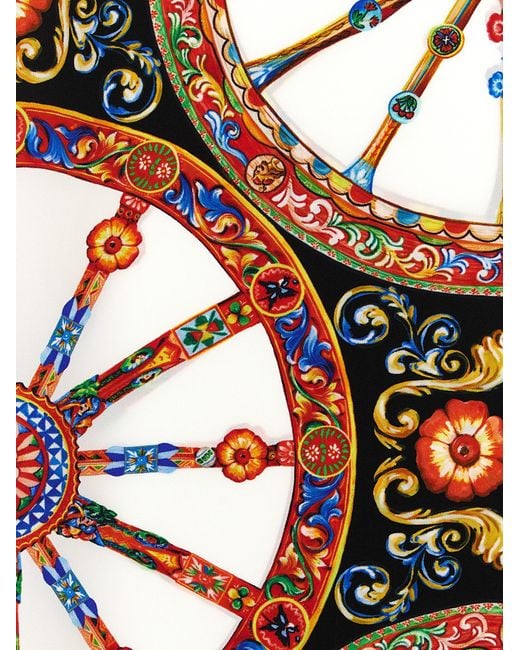 Dolce & Gabbana Blue Silk Scarf