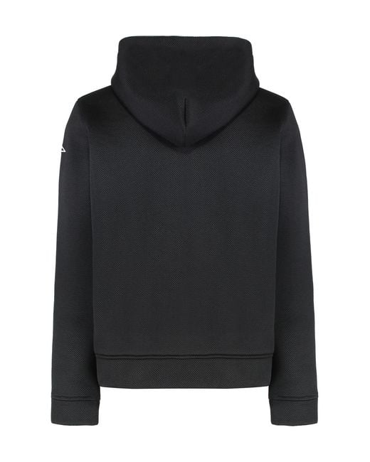 Rick Owens Black X Champion Full Zip Hoodie Polyester for men