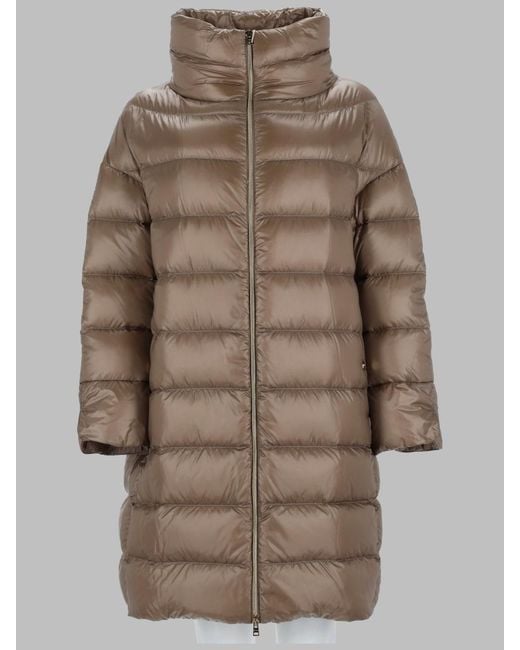 Herno Natural Puffer Jacket Matilde Polyamide Trench & Raincoats