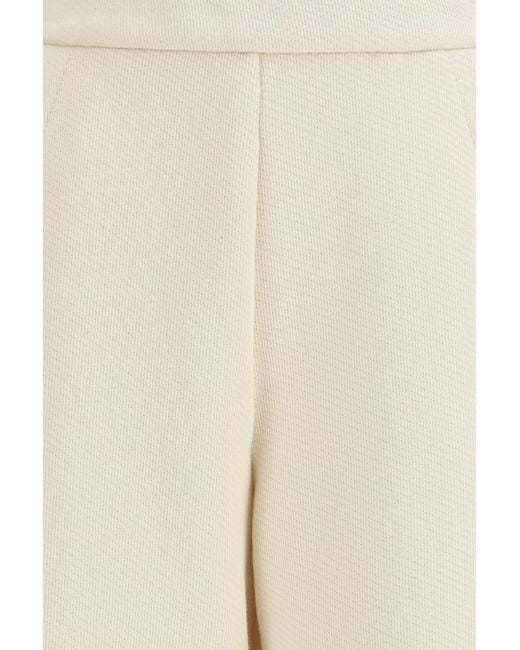 Max Mara Pure Natural Dente Pants Cotton; Polyester