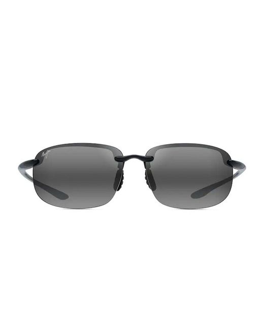 Maui Jim Gray Hookipa Xlarge Nylon Sunglasses