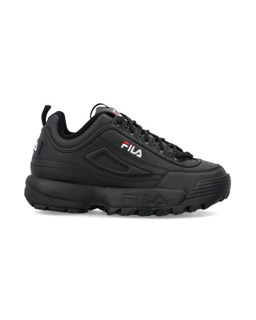 fila disruptor low black