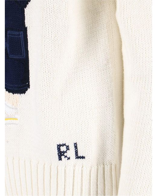 Ralph Lauren White Logo Hoodie