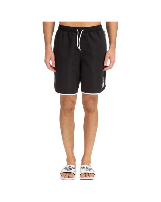 EA7 Synthetic Emporio Armani Vigor 7 Swimming Trunks in Nero (Black) for  Men - Lyst