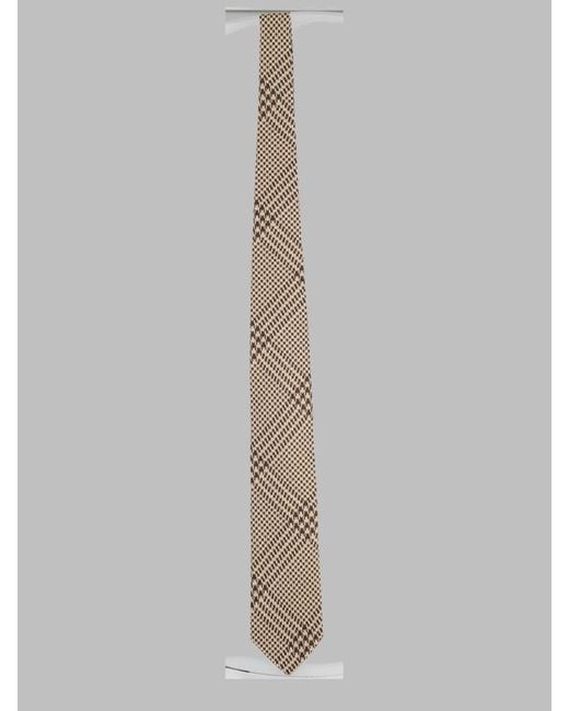 Tom Ford White Tie Jacquard Silk Ties & Bow for men