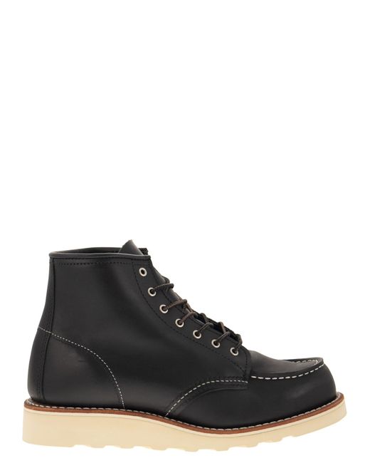 Red Wing Black Classic Moc