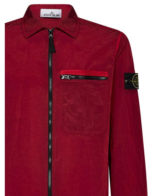 Stone Island Red Jacket for men