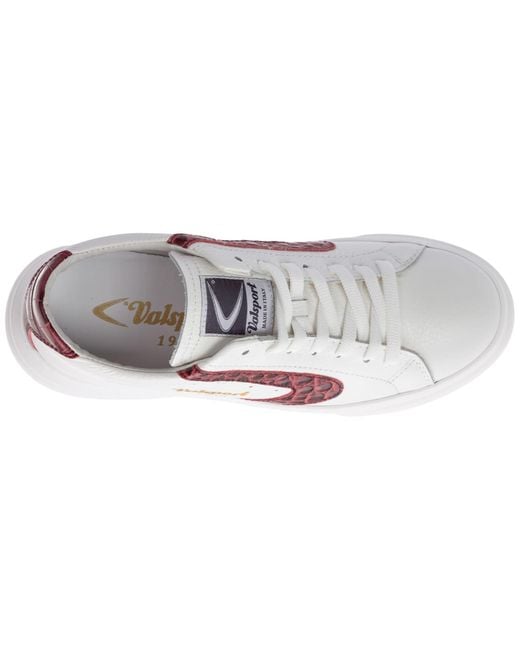 Sneakers Valsport 1920 tournament VTNL001W07601 bianco - argento laminato |  FRMODA.com