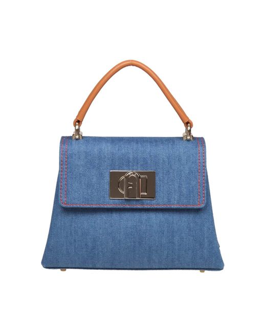 Furla Blue 1927 Mini Handbag