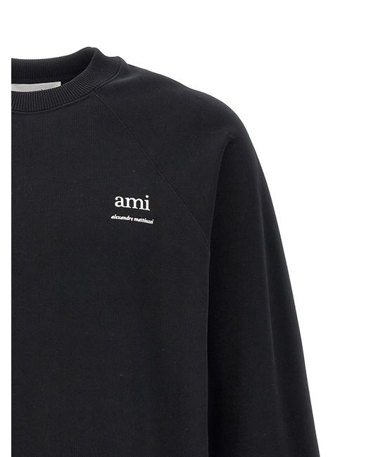 AMI Blue 'Ami' Sweatshirt for men