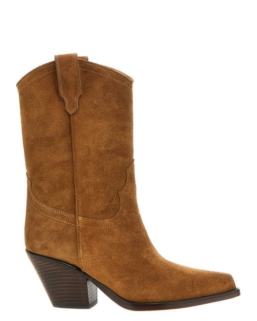 Sonora Boots Brown Clara Ankle Boots Calfskin Leather (Bos Taurus) Boots