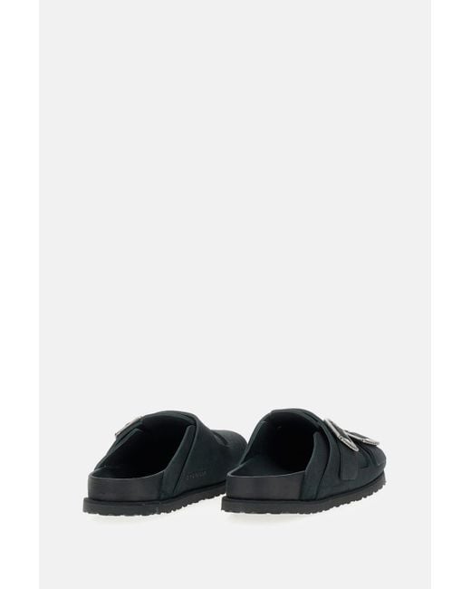 Birkenstock Black 1774 Becomes Berlin 222 West Suede Exq for men