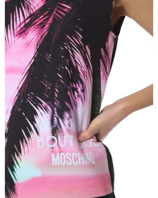 Boutique Moschino Pink Sleeveless Top