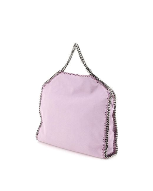 Stella McCartney Pink Falabella Foldover Tote Bag