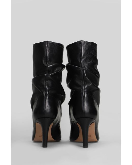 The Seller Black High Heels Ankle Boots