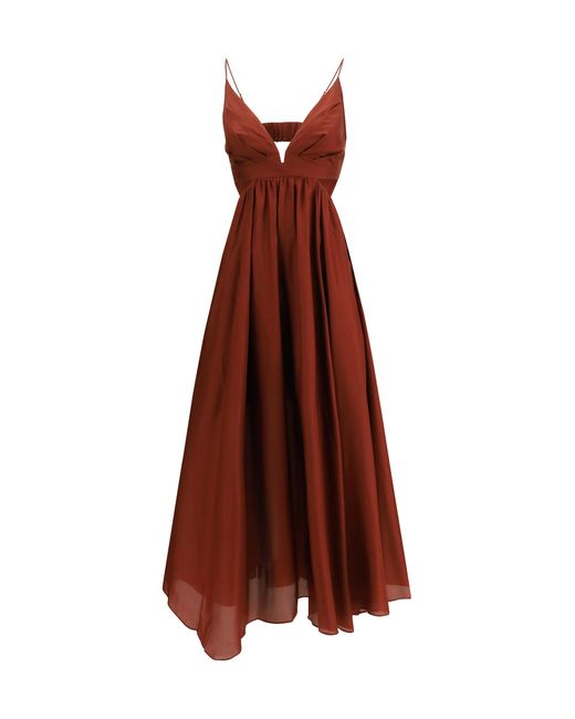 Zimmermann Women's Brown Wanderlust Maxi Dress Zimmermann Women's Brown Wanderlust Maxi Dress