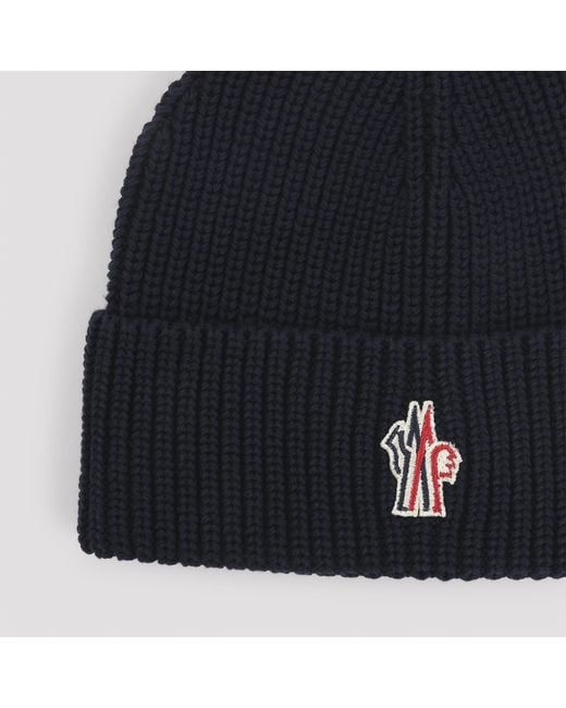Moncler Blue Hat for men