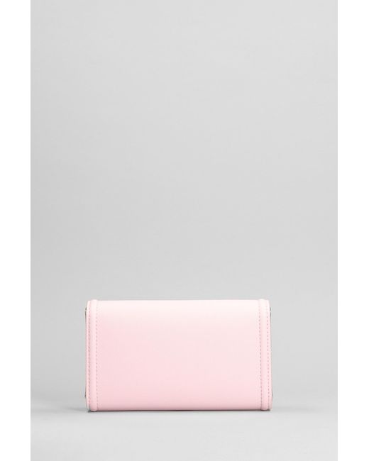 Chiara Ferragni Clutch In Rose-pink Faux Leather
