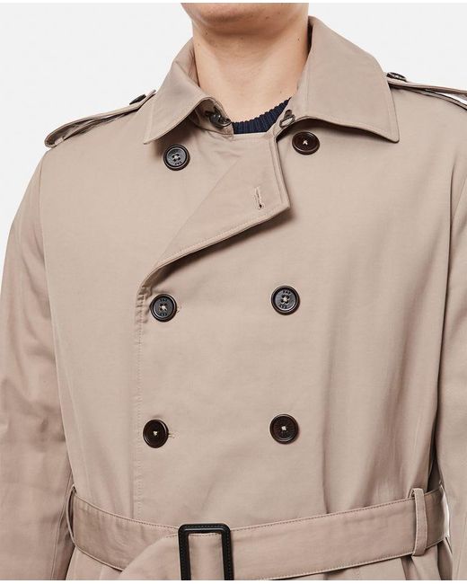 Fay Natural Padded Trench Coat for men
