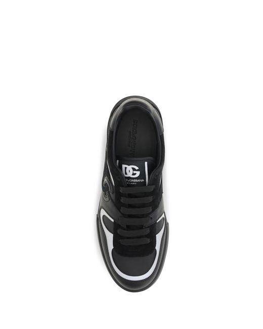Dolce & Gabbana Black Portofino Sneakers for men