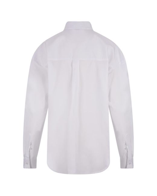 Stella Jean White Over Fit Shirt