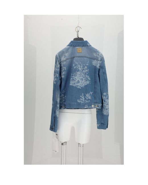 Dior Blue Denim Jacket Cotton
