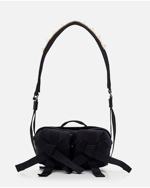 Simone Rocha White Classic Bow Crossbody Bag