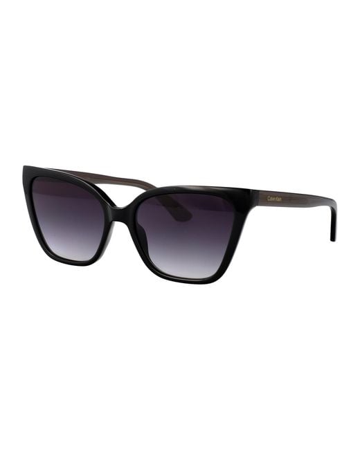Calvin Klein Blue Acetate Sunglasses