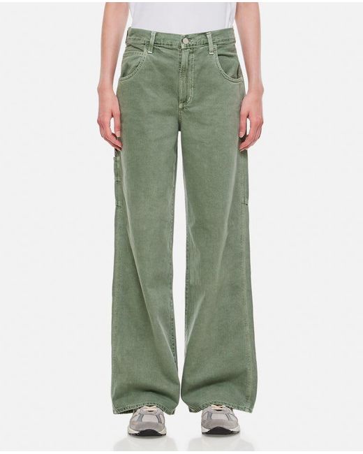Agolde Green Carpenter Jeans