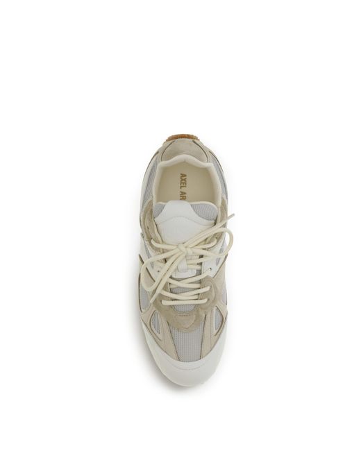 Axel Arigato White Sneakers Slow Runner Off-Gum/Gum Trainers for men