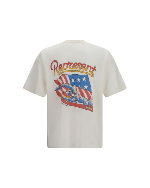 Represent Gray T-Shirt Beach Boys Americas Band Cotton T-Shirts for men