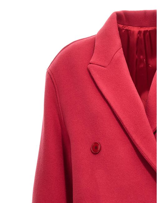 Isabel Marant Red Theodore Coats, Trench Coats