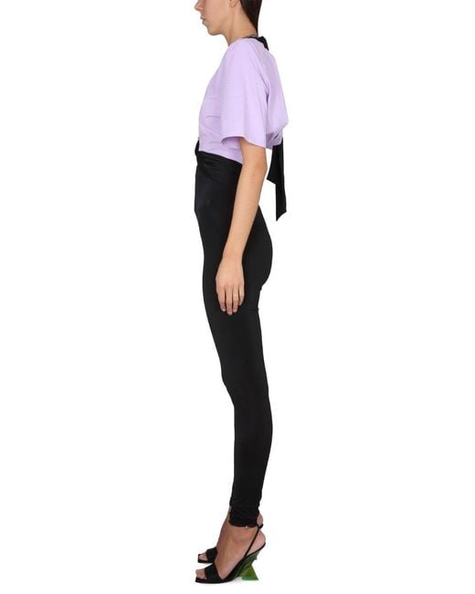 The Attico Black Ruby Pants Main Fabric: Polyester Trousers