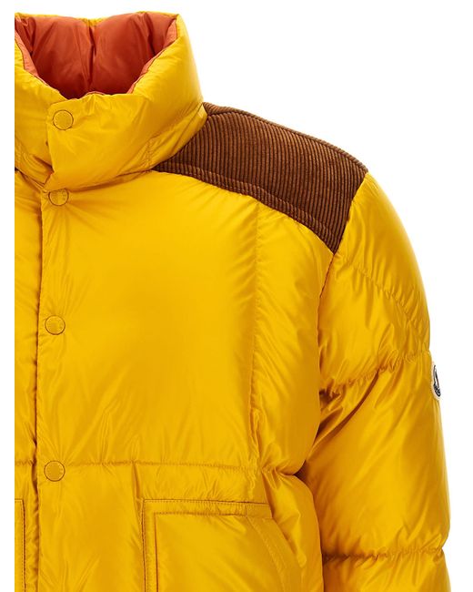 Moncler Yellow Ain Down Jacket for men