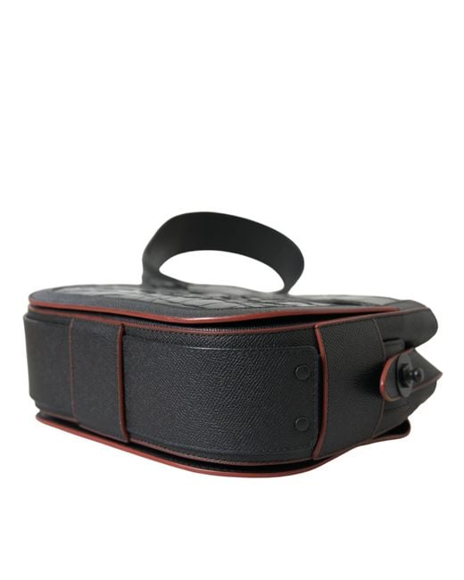 Balenciaga Black Elegant Exotic Leather Camera Bag