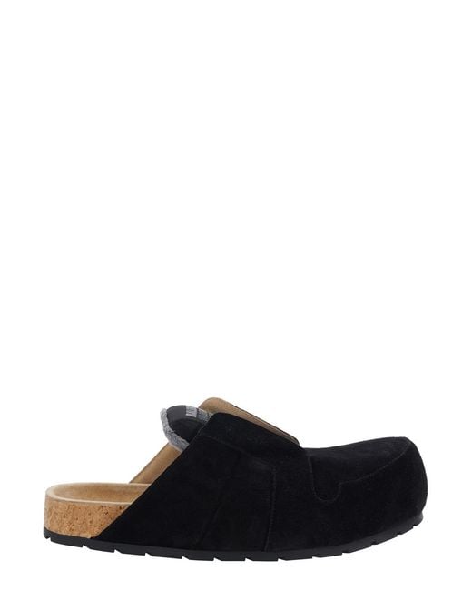 Balenciaga Black Mule Dumbo Suede Calf Leather for men