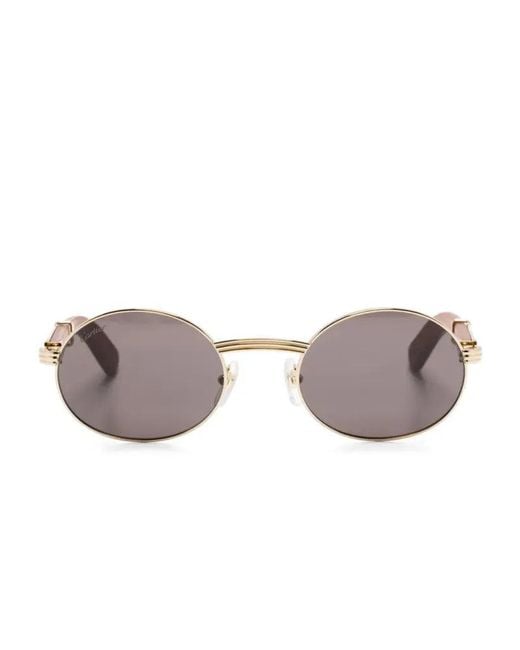 Cartier Gray Cartier Eyewear Ct0464S Sunglasses for men