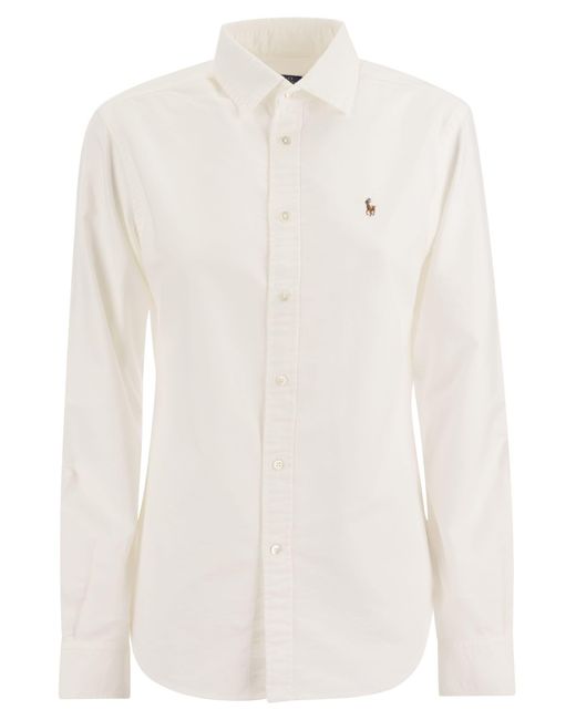 Polo Ralph Lauren White Classic-Fit Oxford Shirt