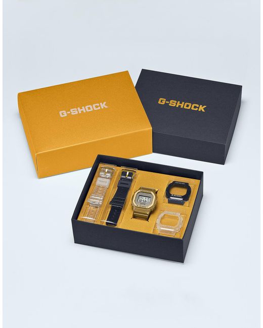 G-Shock Metallic G-Shock 5600 Series Limited Edition Quartz Watch Accessories Jewelry for men