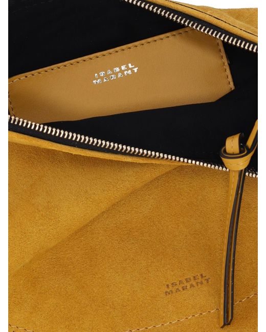 Isabel Marant Metallic Oksan Soft Small Bag